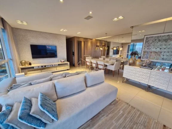 Imagem Apartamento de alto padrão com três suítes varanda gourmet vista mar a venda em Patamares
