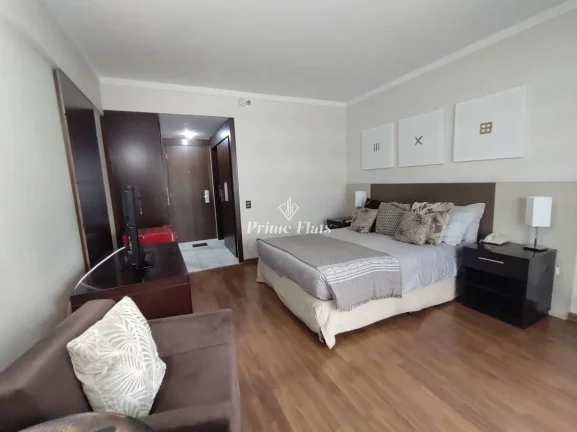 Imagem Flat disponível para venda no Mercure São Paulo Grand Plaza Paulista na Paraíso, com 30m², 1 dormitório e 1 vaga