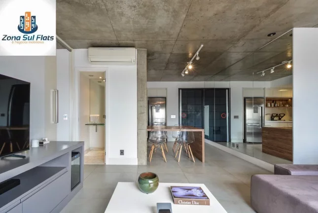 Imagem Apartamento à Venda No Campo Belo Com 1 Suíte e 1 Vaga - Semi-Mobiliado