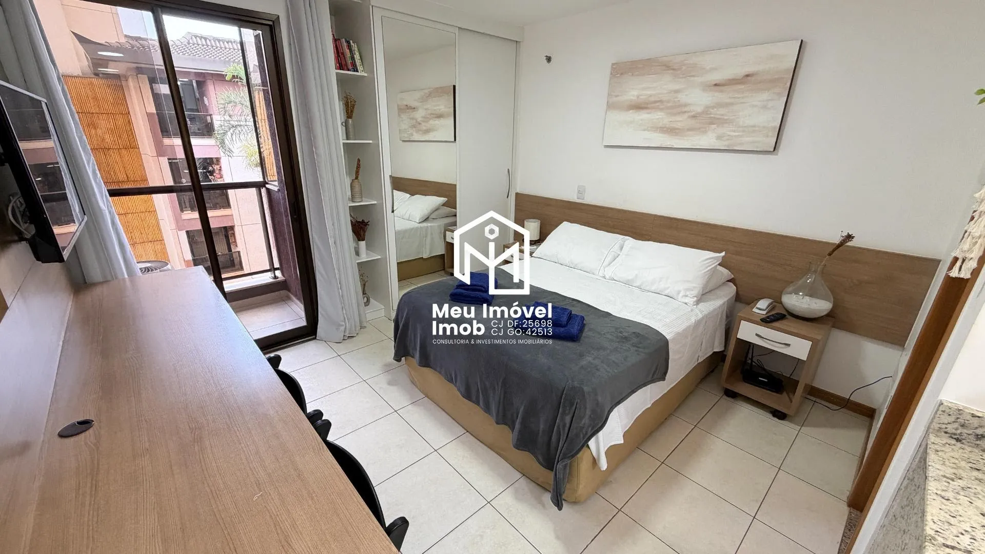 Imagem Apartamento Life Resort 1 Quarto Varanda Mobiliado Brasília