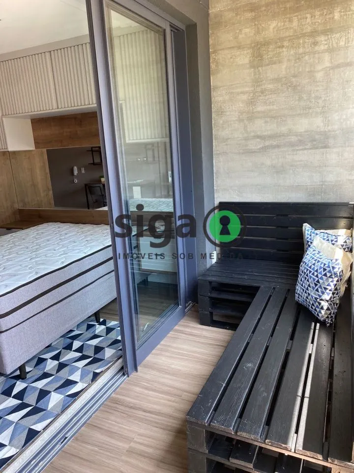 Imagem Studio Mobiliado á Venda em Moema - 1 quarto - metrô linha lilás