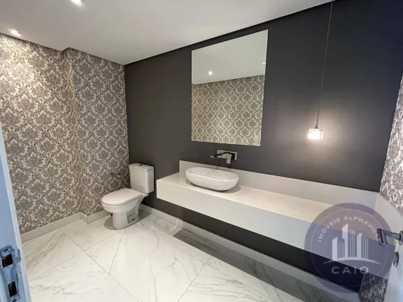 Imagem Apartamento com 3 suítes para alugar,165m² por R$ 12.000/mês -Alphaville/SP