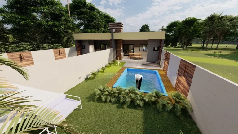 Imagem Casa alto padrão com piscina para Venda localizada no Balneário Eliane, Guaratuba PR