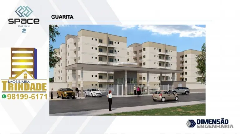 Imagem Apartamento com 2 Quartos à Venda, 59 m² em Parque Athenas - São Luís