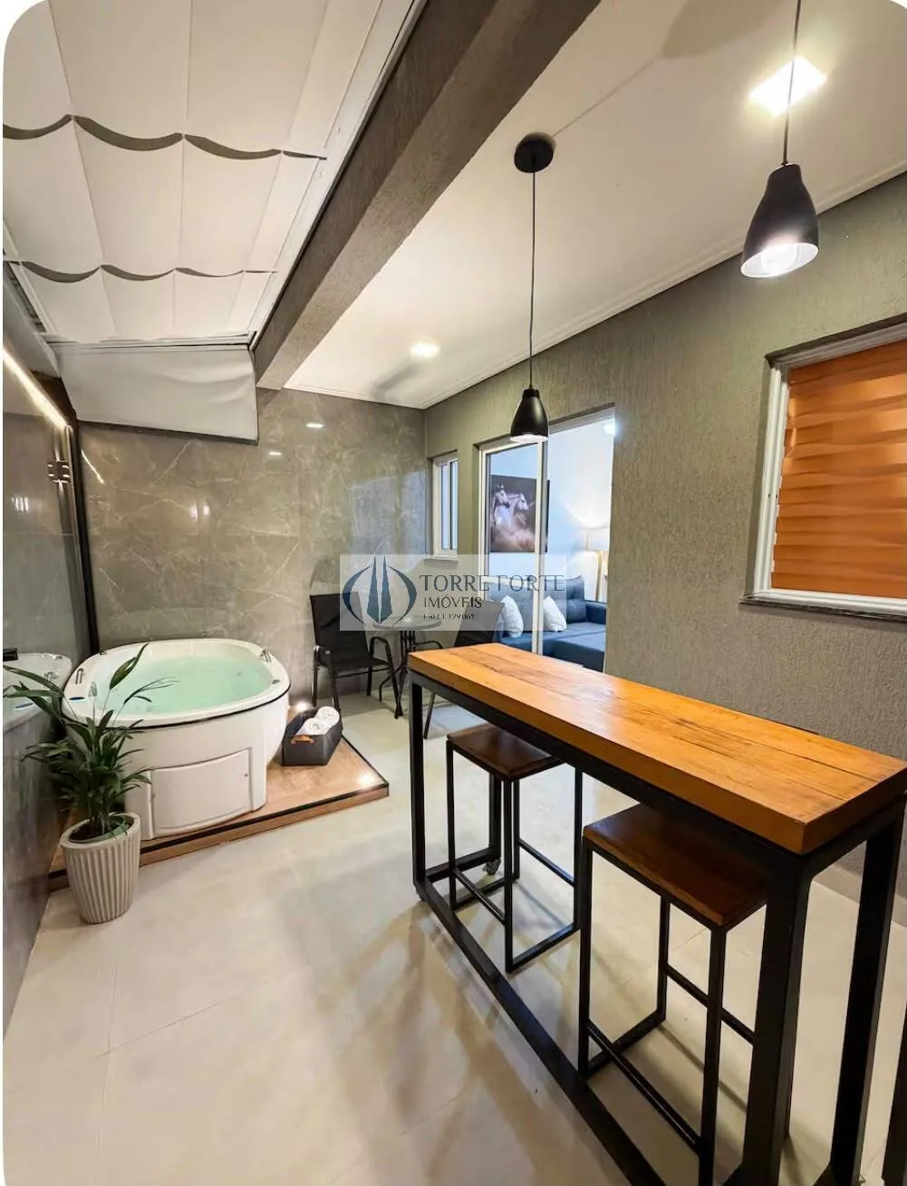 Imagem Apartamento decorado 1 Quarto com Banheira no Carrão - Próximo ao Tatuapé