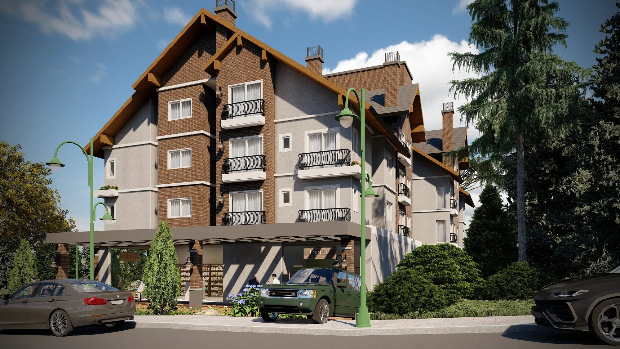 Imagem Apartamento à venda em Gramado, Av. Central, com 2 quartos, 84.69m2