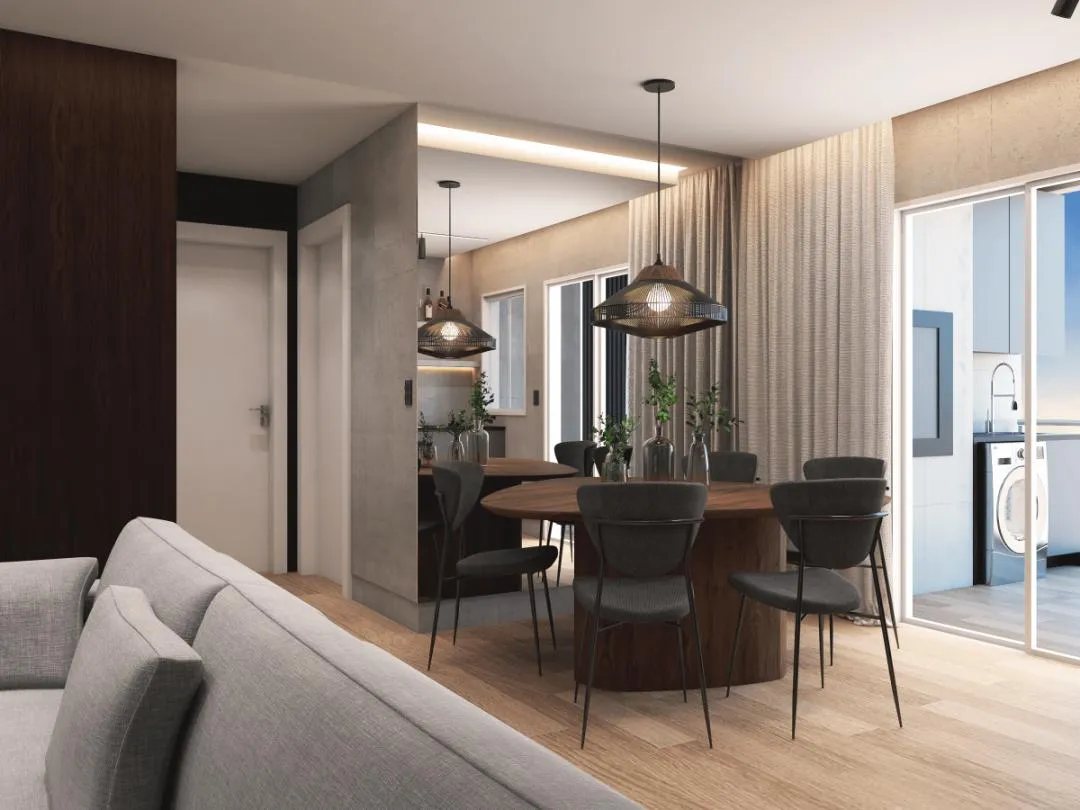 Imagem Apartamento em Construção com Churrasqueira na sacada no Bairro Cancelli, Cascavel - Venda