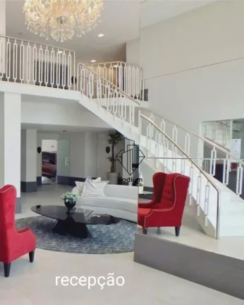 Imagem Apartamento com varanda/sacada gourmet, móveis projetados e vista para o mar em condomínio club no Altiplano Cabo Branco -AP2825.