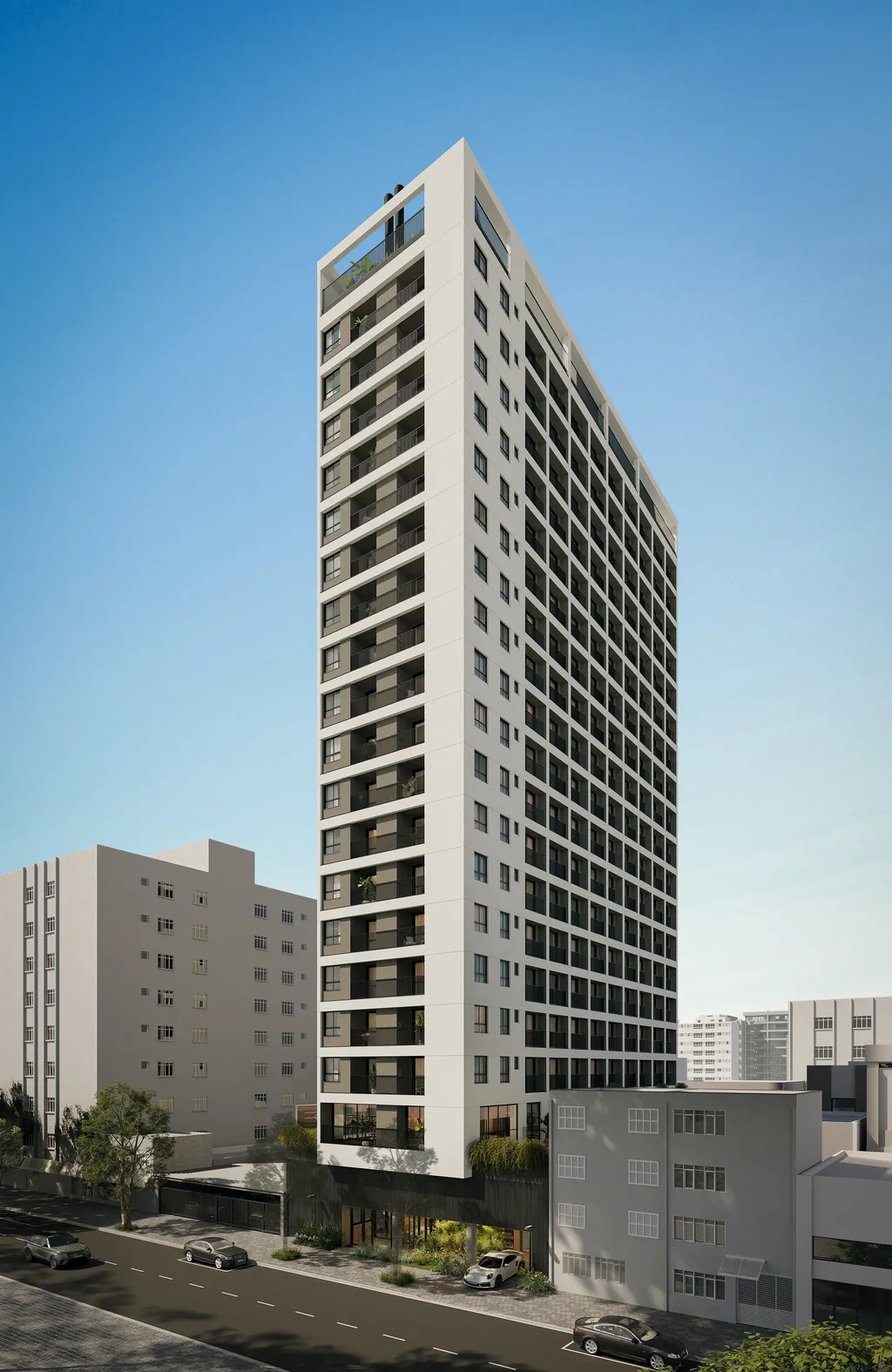 Foto do imóvel Apartamento à venda no Centro de Curitiba-PR: 1 quarto, 1 banheiro, 18,88 m² - Imperdível oportunidade!
