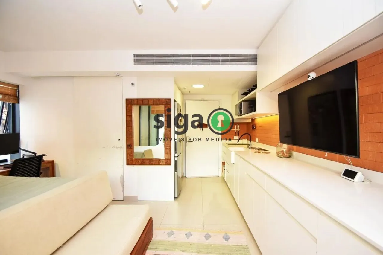 Imagem Studio para VENDA, MOBILIADO, com 33m, 1 suite, na Vila Madalena