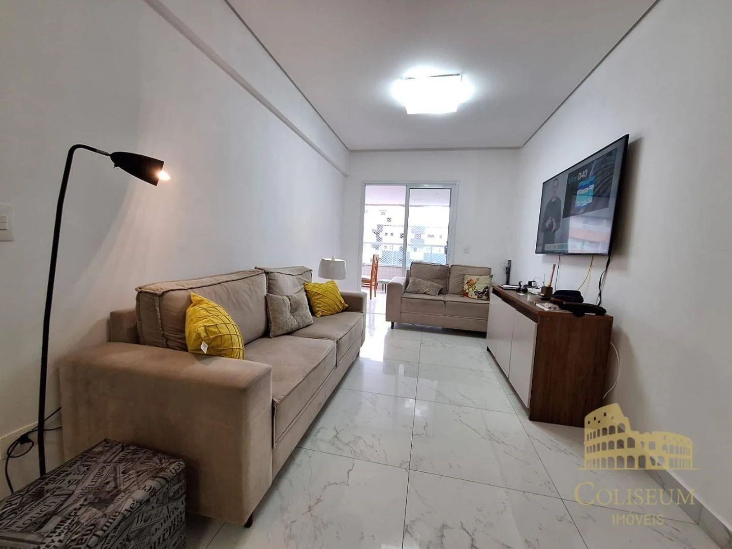 Imagem Apartamento com 3 dormitórios à venda, 109 m² por R$ 730.000,00 - Vilamar - Praia Grande/SP