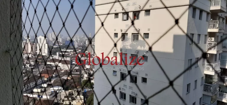 Imagem Belo apartamento em Santos no Marapé em condomínio de Altíssimo Padrão,2 dormitórios, uma suíte, uma vaga privativa, piscina por R$ 615.000,00