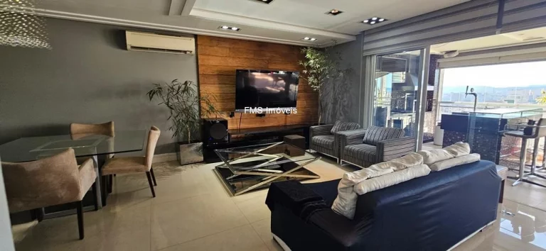 Foto do imóvel Apartamento à venda ou locação na Vila Romana com 4 Quartos sendo 3 Suítes, 4 Banheiros, 3 Vagas.