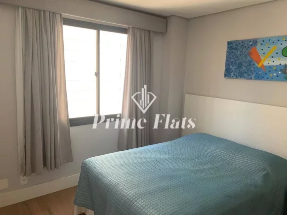 Imagem Flat disponível para locação no Aparthotel Adagio Sao Paulo Moema, com 39m², 1 dormitório e 1 vaga de garagem