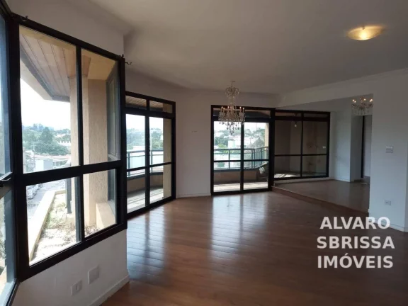 Imagem Apartamento com 4 vagas, 4 dormitórios sendo 2 suítes, todos com armários, portas balcões, venezianas automáticas e lindas vistas. 287m2. 1 por andar