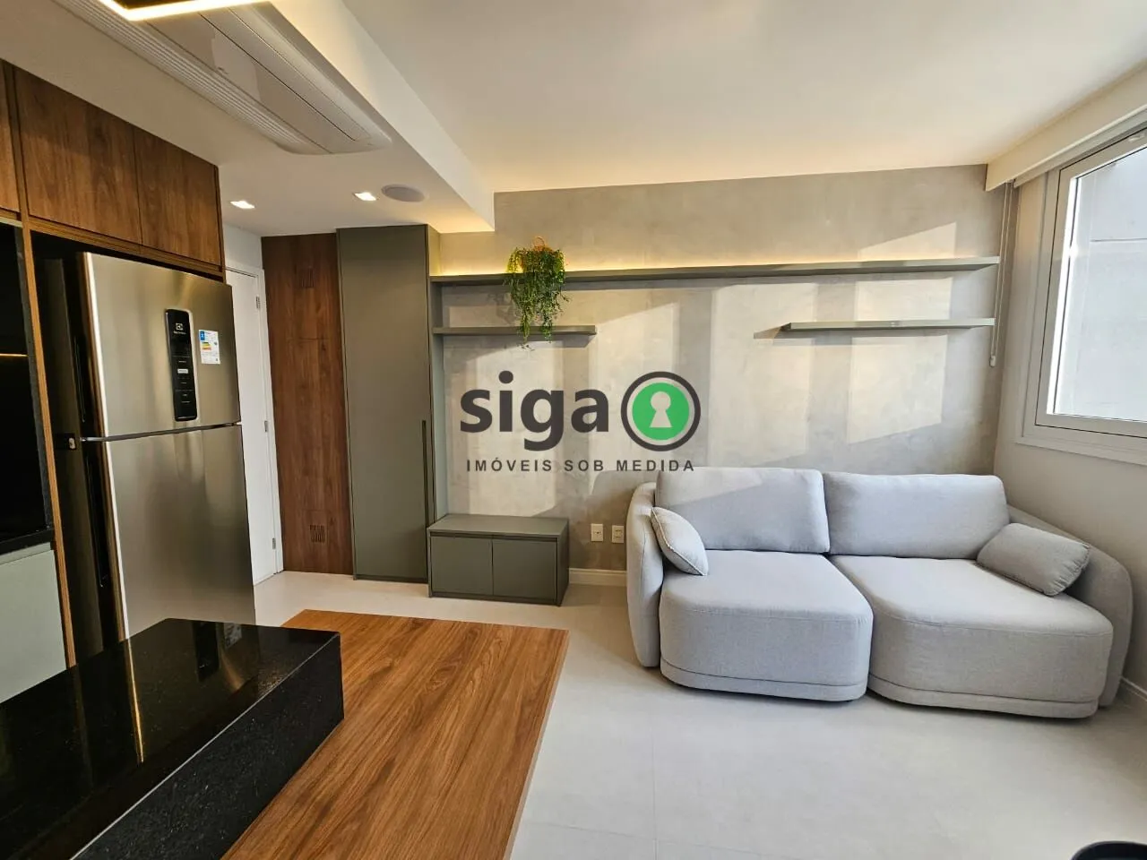 Foto do imóvel Apartamento para locação 38m² com vaga todo mobiliado localizado na Chácara Santo Antônio, São Paulo
