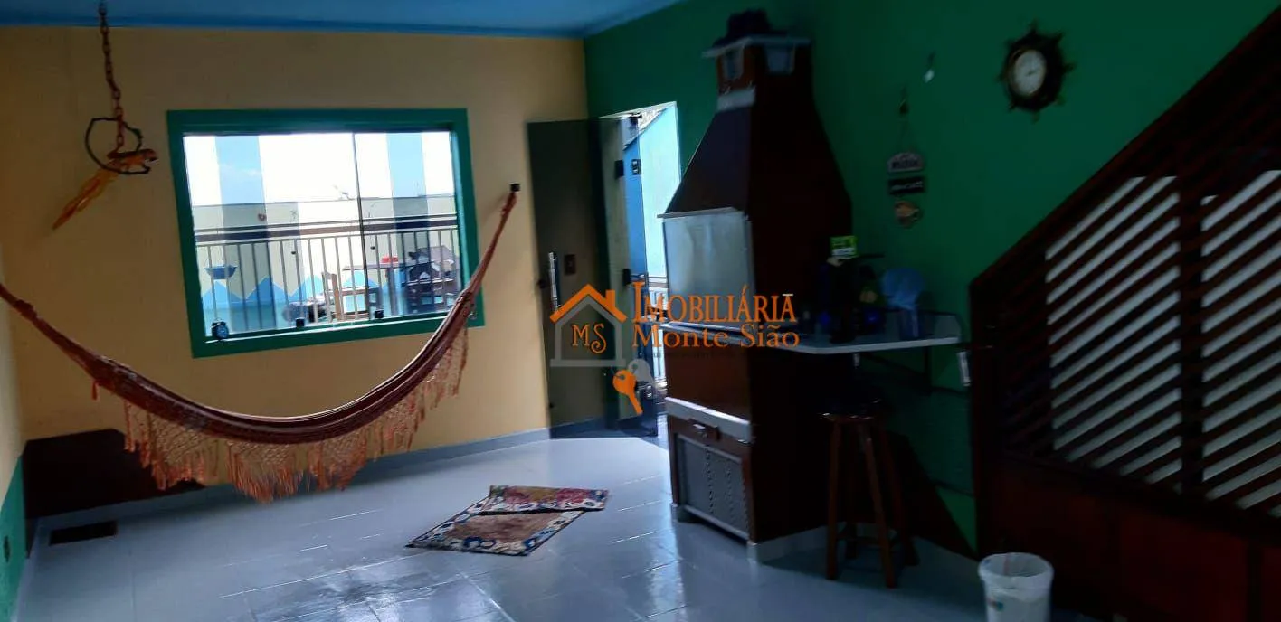 Imagem Sobrado com 3 dormitórios à venda, 195 m² por R$ 740.000,00 - Parque Continental II - Guarulhos/SP