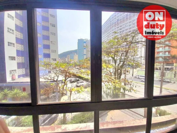 Imagem Apartamento para alugar, 130 m² por R$ 6.300,00/mês - José Menino - Santos/SP
