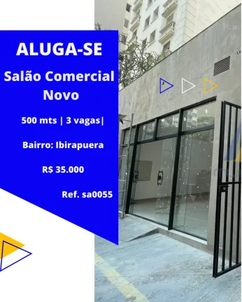 Imagem ( Alugo Salão Comercial com estacionamento em São Paulo