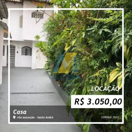 Imagem Casa comercial bem localizada no Centro de Santo André