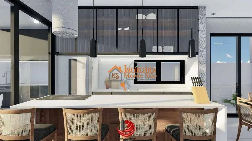 Imagem Casa com 3 dormitórios à venda, 208 m² por R$ 1.800.000,00 - Cézar de Souza - Mogi das Cruzes/SP