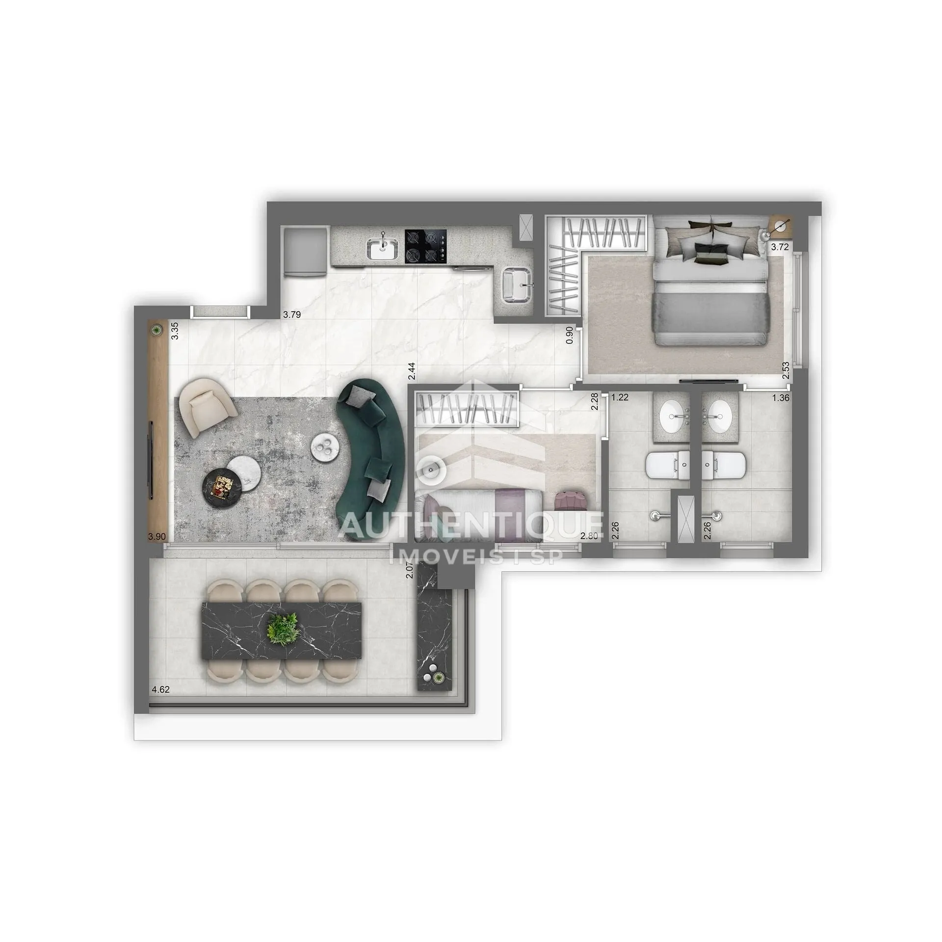 Imagem GRAND VITRALI MOEMA - Apartamento à venda no bairro Moema - São Paulo/SP, Zona Sul