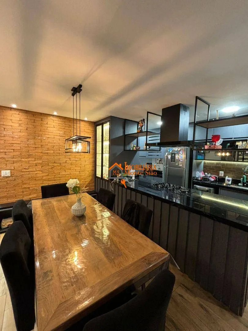Imagem Apartamento à venda com 106m², com 3 quartos, 1 suíte, 2 vagas, varanda gourmet e fino acabamento, Jardim Flor da Montanha, Guarulhos, S