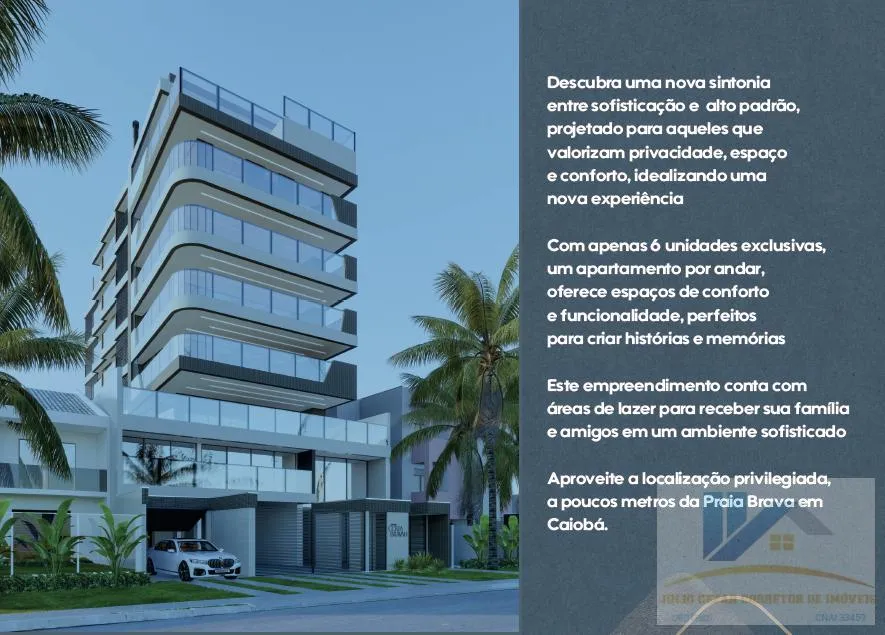 Imagem Apartamento para Venda em Matinhos, Caiobá, 3 dormitórios, 3 suítes, 4 banheiros, 1 vaga