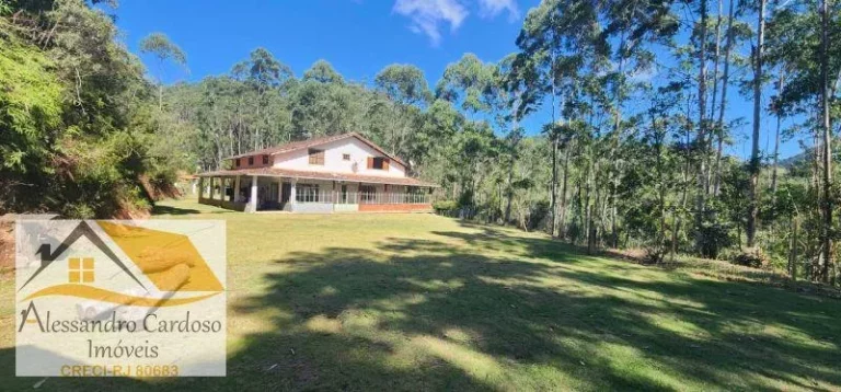 Vendo Sítio com 326 mil mts², Sede com 350 mts² em Rua Antônio Pereira da Silva