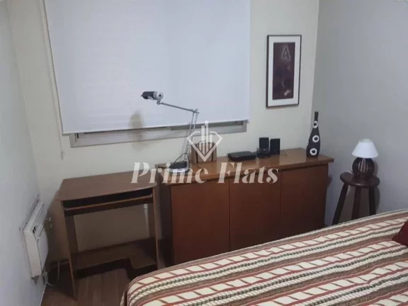 Imagem Flat disponível para locação no Condomínio Moema Top Life, com 36m², 1 dormitório e 1 vaga de garagem