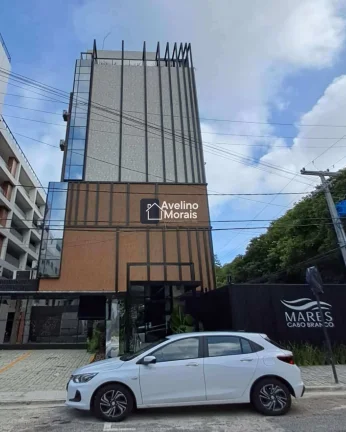 Flat à venda, no Mares Cabo Branco em João Pessoa, Cabo Branco, com 1 quarto, 18,67m2