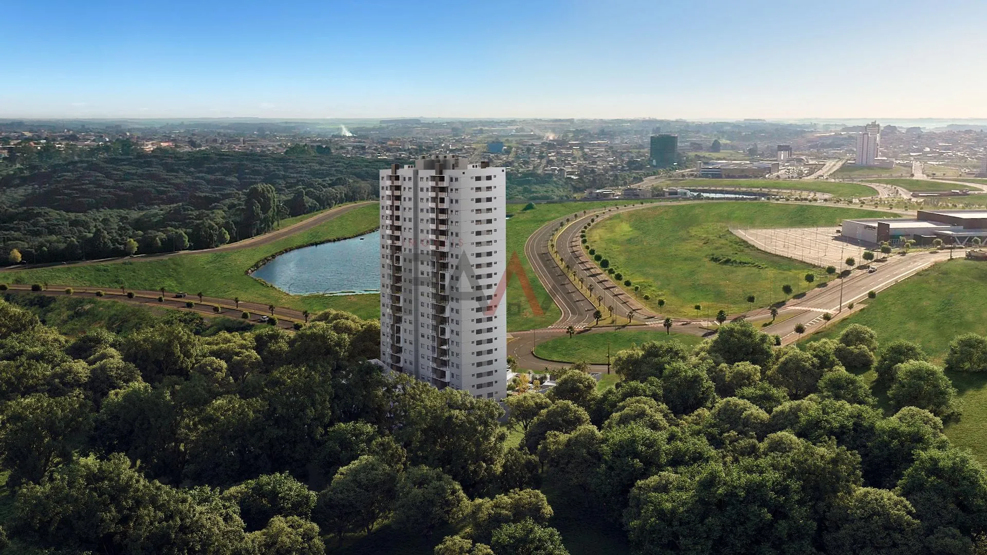 Imagem Residencial VisiOn com 2 e 3 quartos na cidade dos lagos em Guarapuava - PR