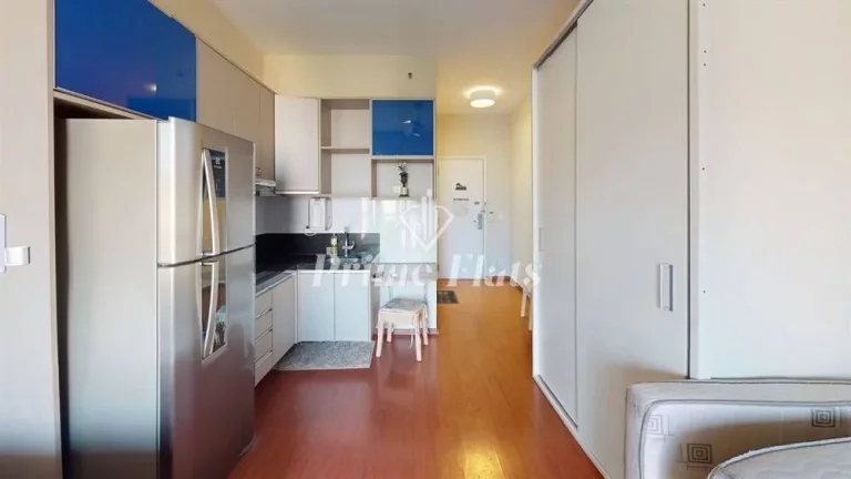 Imagem Flat disponível para locação no Comfort Ibirapuera, com 26m², 1 dormitório e 1 vaga de garagem