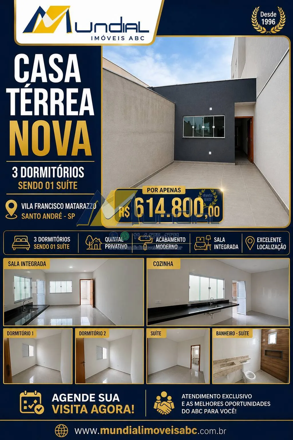 Foto do imóvel Excelente Casa Térrea à Venda na Rua Vilna, Vila Francisco Matarazzo