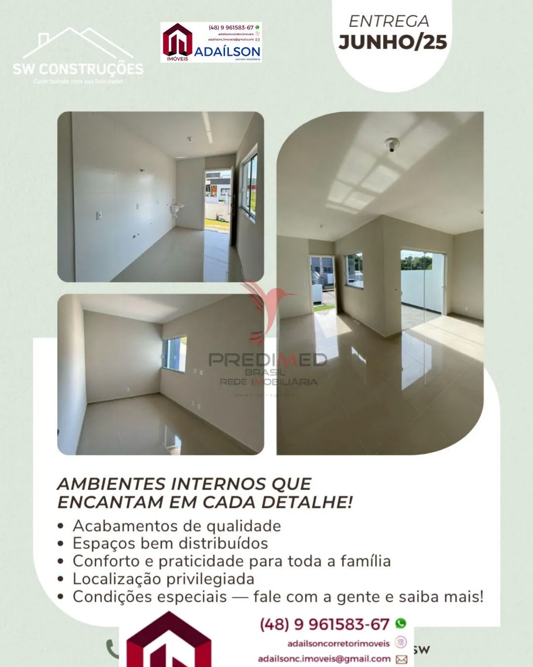 Imagem Apresentamos o Residencial Malibu em construção no Loteamento Lisboa II São Jose SC Brasil