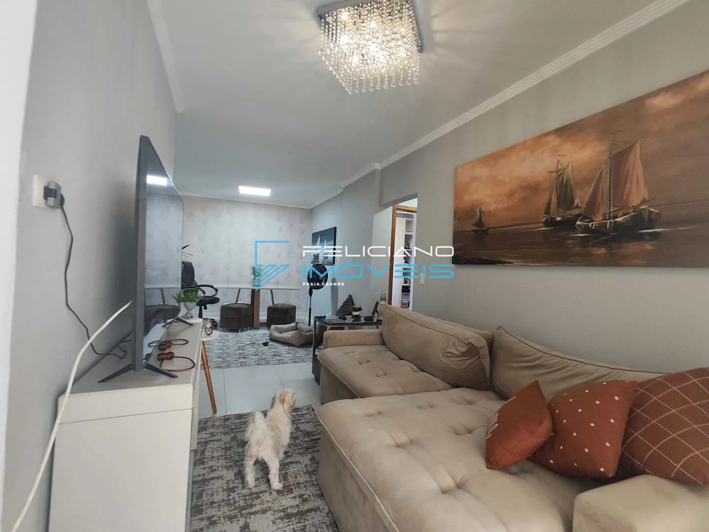 Imagem Apartamento com 2 quartos, Aviação, Praia Grande - R$ 639 mil, Cod: 2612