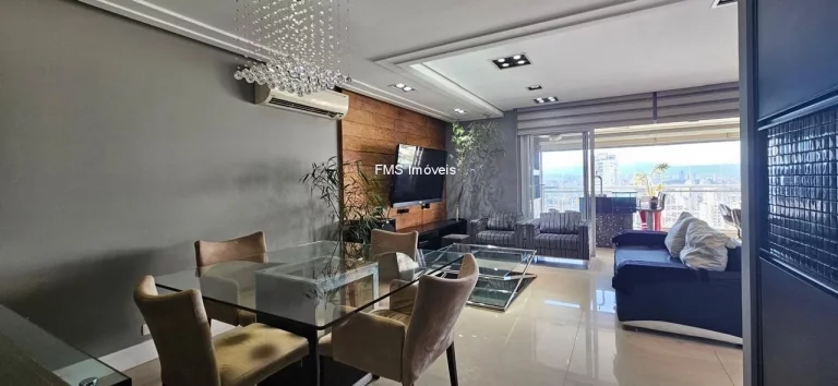 Imagem Apartamento à venda ou locação na Vila Romana com 4 Quartos sendo 3 Suítes, 4 Banheiros, 3 Vagas.