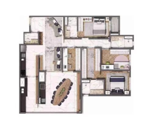 Imagem LIVING UNITED IPIRANGA - CYRELA - Apto 75m², à 800m da Estação Ipiranga, da linha Turquesa da CPTM!