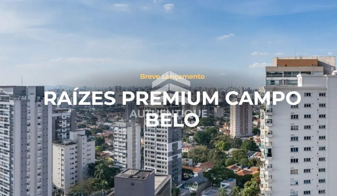Imagem RAÍZES PREMIUM CAMPO BELO - Apartamento à venda no bairro Campo Belo - São Paulo/SP, Zona Sul