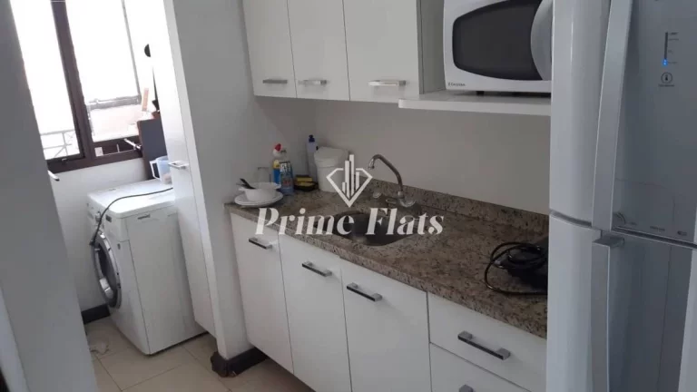 Imagem Flat disponível para venda no Quality Suítes Long Stay Vila Olímpia, com 54m², 2 dormitórios e 1 vaga