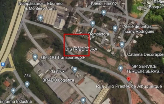 Imagem Galpão com 2.180 m² no bairro Embu Mirim