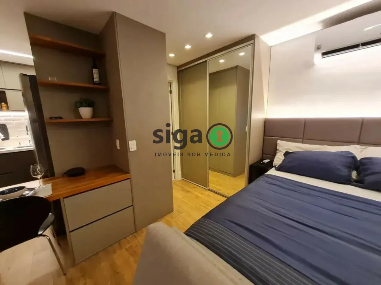 Imagem Studio de Alto Padrão no Habitarte I com Acabamentos Exclusivos.