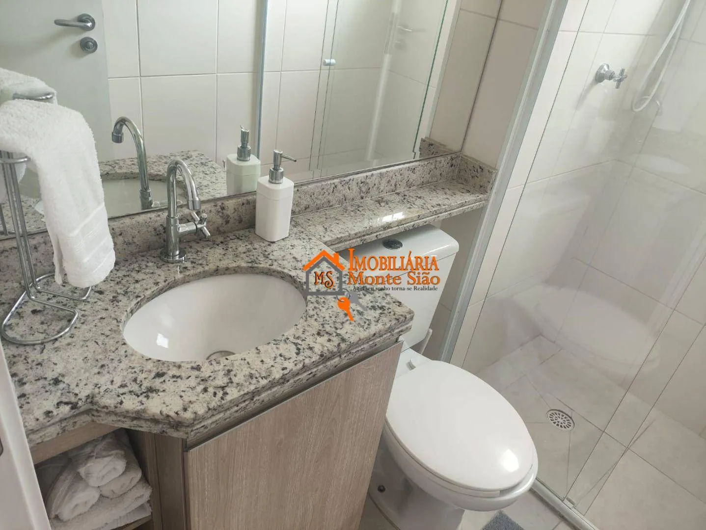 Imagem Apartamento a venda com 61m² com 2 quartos, 1 suíte, 1 vaga coberta e varanda gourmet - Jardim Aida