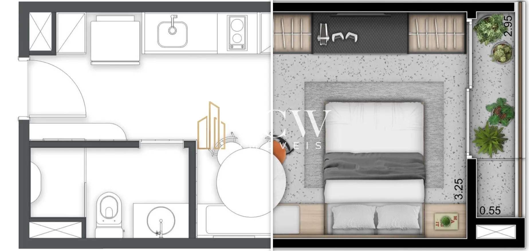 Imagem Apartamento à venda no bairro Vila Olímpia - São Paulo/SP, Zona Sul