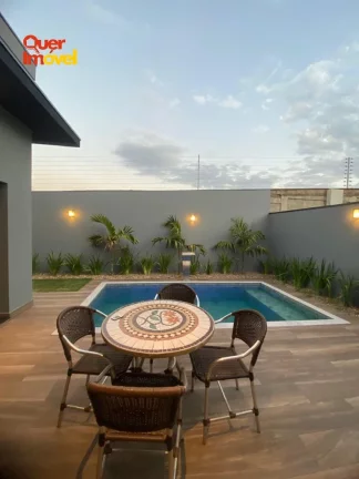 Imagem Casa em Condomínio à Venda em Ribeirão Preto-SP - 3 Quartos, 3 Suítes, 2 Salas, 4 Banheiros e 4 Vagas de Garagem