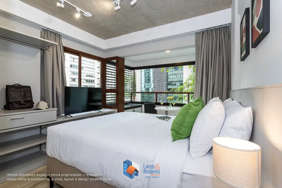 Imagem Studio para venda em Jardim Paulista com 1 quarto, sendo 1 suíte, 24m²