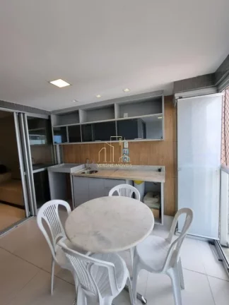 Imagem Apartamento mobiliado com dois quartos varanda gourmet a venda na pituba