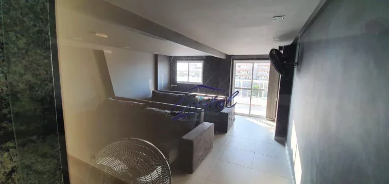 Imagem Apartamento com 1 dormitório à venda, 92 m² por R$ 480.000 - Tupi - Praia Grande/SP