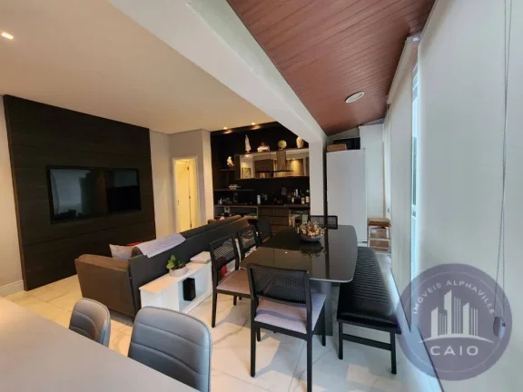 Imagem Apartamento mobiliado com 102 m², à venda por R$ 1.190.000- Alphaville