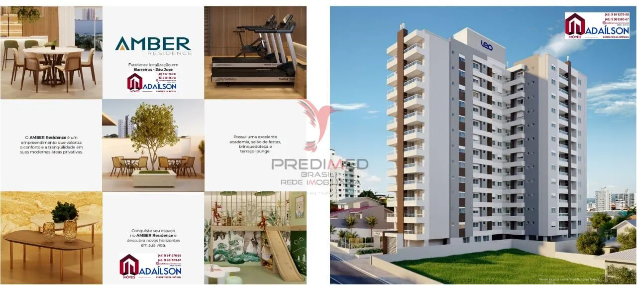 Imagem AMBER RESIDENCE Apartamentos em Barreiros São José/SC